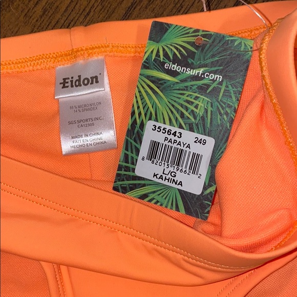 NWT Eidon Surf Kahina Bottoms - L Papaya - Picture 6 of 7